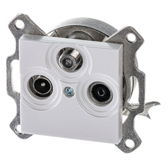 Розетка TV-FM-SAT ABB LEVIT, , жемчуг, 2CHH083303A6068