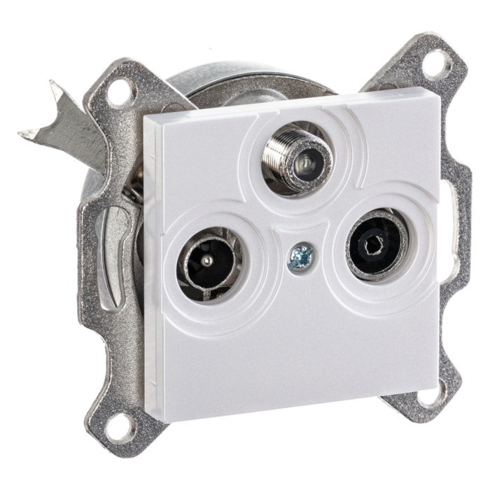 Розетка TV-FM-SAT ABB LEVIT, , жемчуг, 2CHH083303A6068