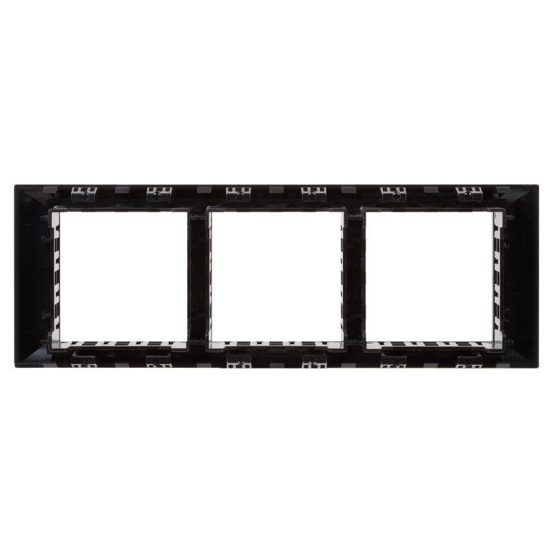 Рамка-суппорт 6мод. Avanti для "In-liner Front" черн. DKC 4402916