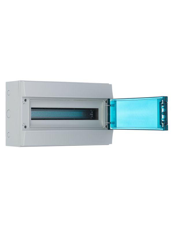 Бокс настенный 18М прозр. дверь Mistral65 (с клемм) ABB 1SLM006502A1203