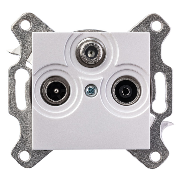 Розетка TV-FM-SAT ABB LEVIT, , жемчуг, 2CHH083303A6068