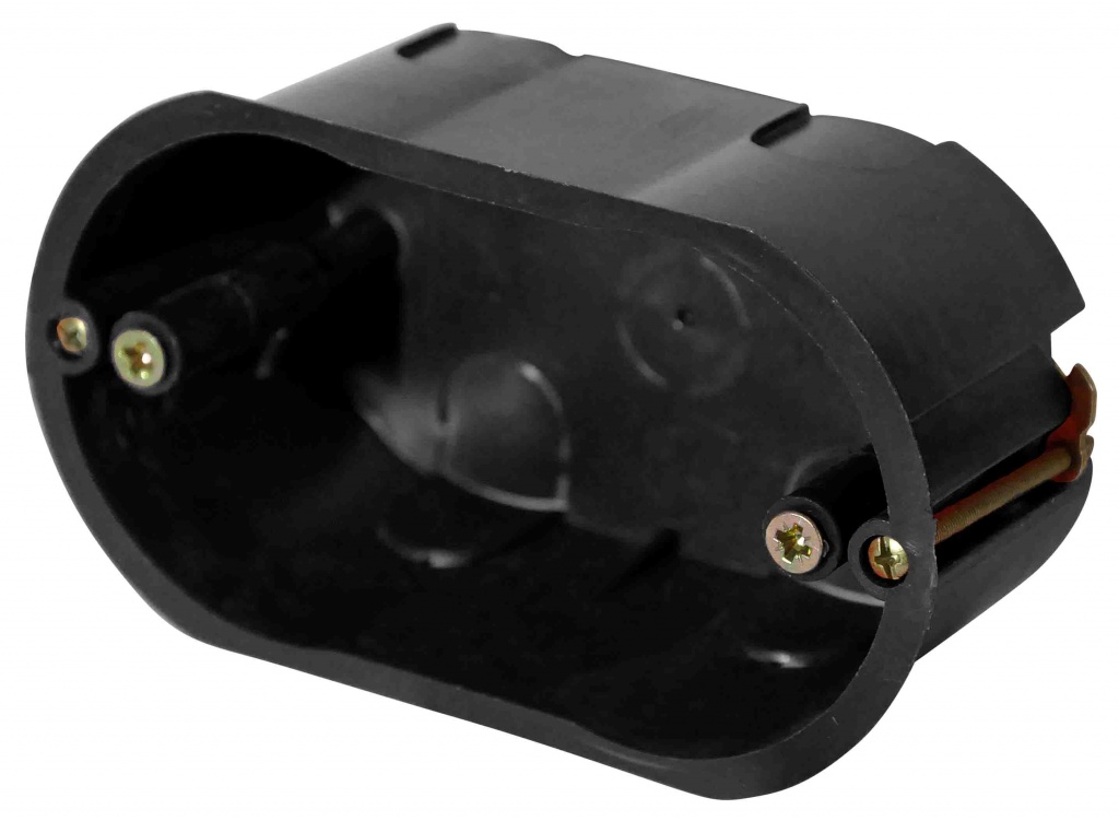 Коробка установочная Plast Electro для полых стен 110х65 усиленная (для одиночных ЭУИ корейского пр-ва) IP20 PE 031 007 