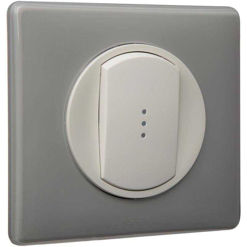 Рамка 1-м Celiane сер. глянец Leg 066601